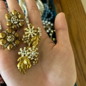 Vintage Stanley hagler earrings lot